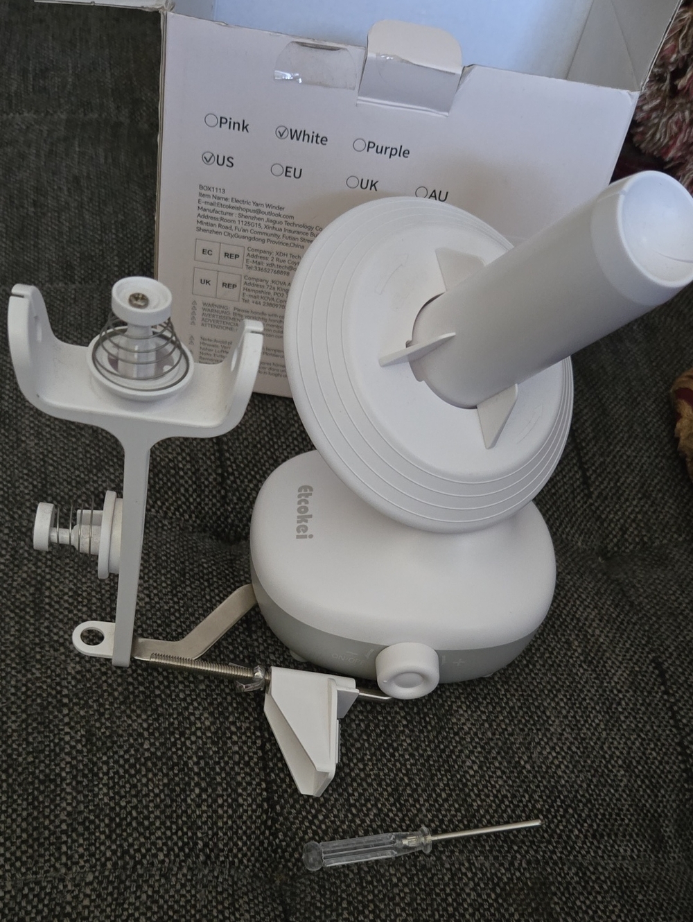 Electric Yarn Winder